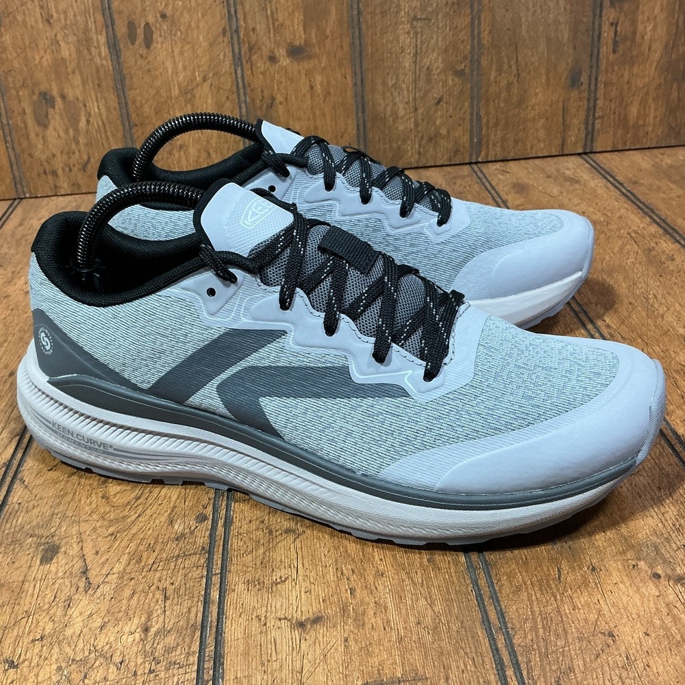 KEEN WK500 Momentum Women's 1030702 Walking Shoes Grey Black Workwear Size 10